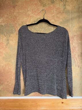 H&M ~ Black Twist Back Longsleeve